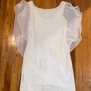 Beautiful white dress